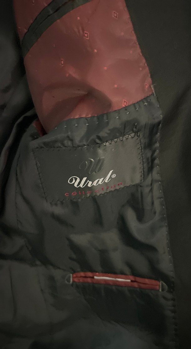 Erkek Siyah Düğmeli Takım Elbise - Görsel 5