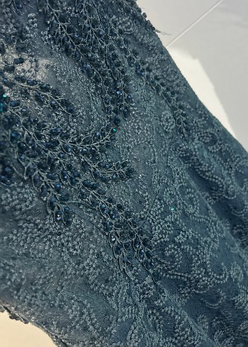 Dantel Uzun Abiye Elbise - Görsel 8