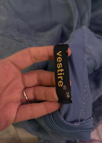 Dantel Uzun Abiye Elbise - Görsel 5