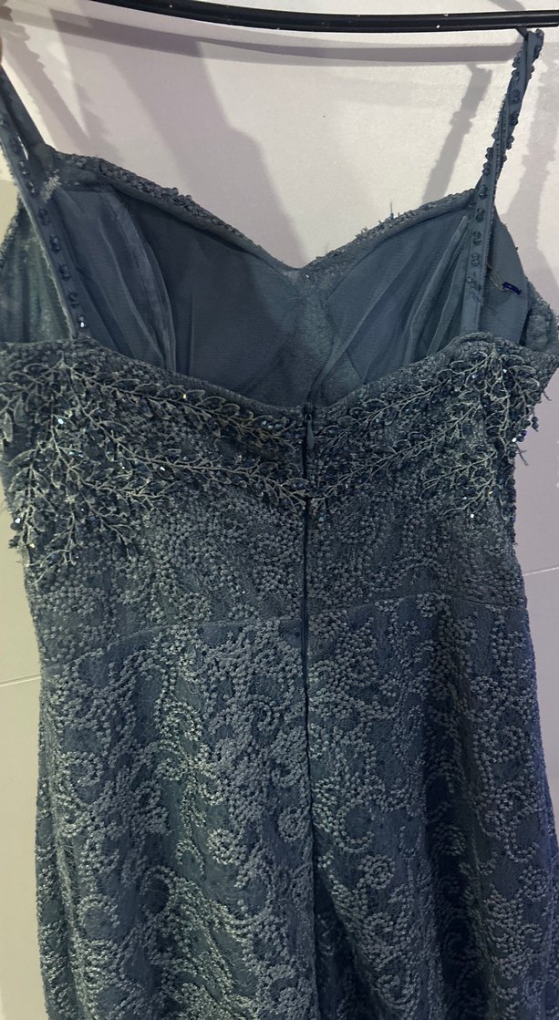 Dantel Uzun Abiye Elbise - Görsel 3