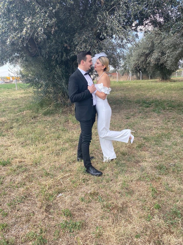 Beyaz Modern Klasik tulum - Görsel 5