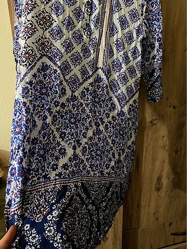 Diğer 3/4 kol Viscon tunik / elbise
