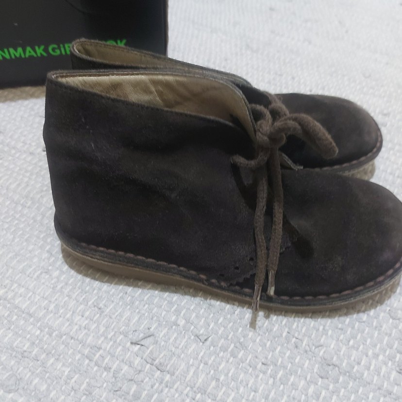 Gri Minimalist Erkek Ayakkabı Bağcığı - Görsel 5