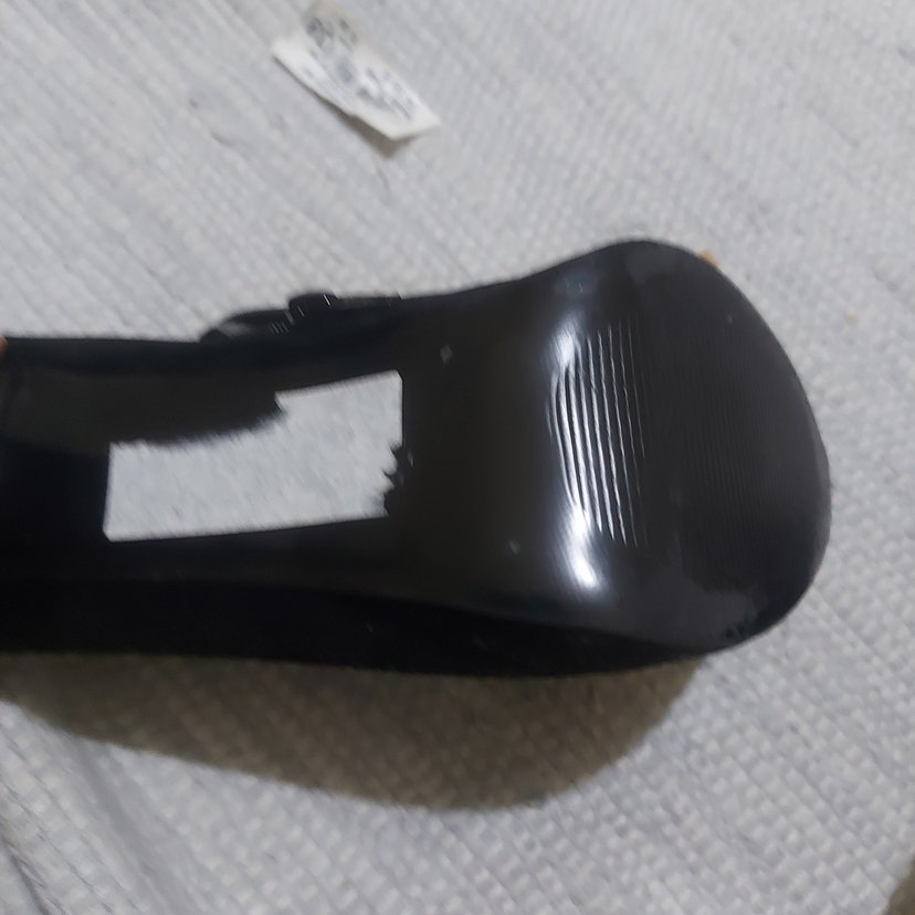 Siyah Yılan Desenli Stiletto Platform Topuklu - Görsel 2