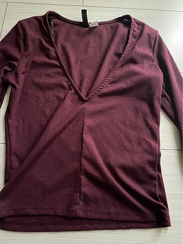 H&M Bordo bluz