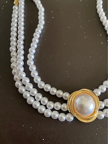 Beden İncili chocker kolye