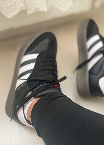 Adidas samba Siyah Beyaz Kadın Spor Ayakkabı - Görsel 2