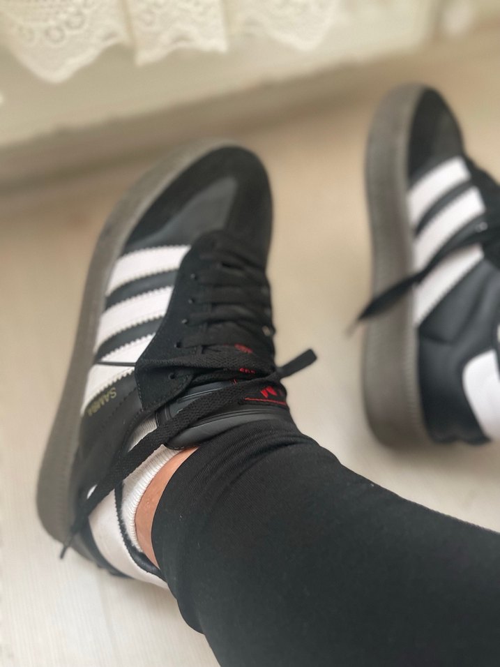 Adidas samba Siyah Beyaz Kadın Spor Ayakkabı - Görsel 2