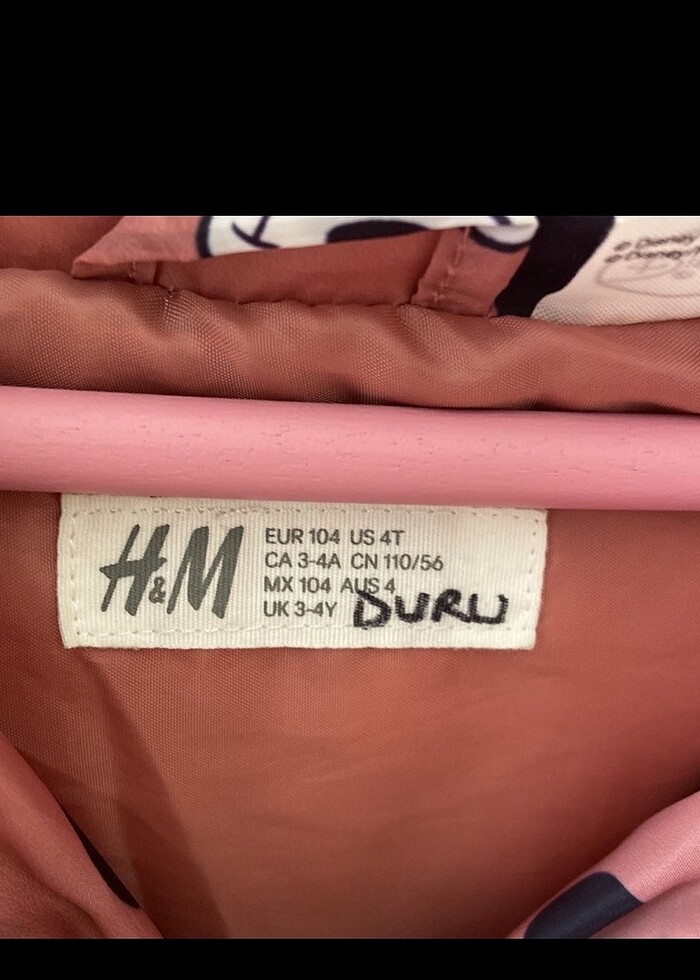 Kız cocuk mont - Görsel 2