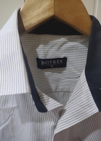 Siyah Düğmeli Uzun Kollu Erkek Gömlek - Görsel 18