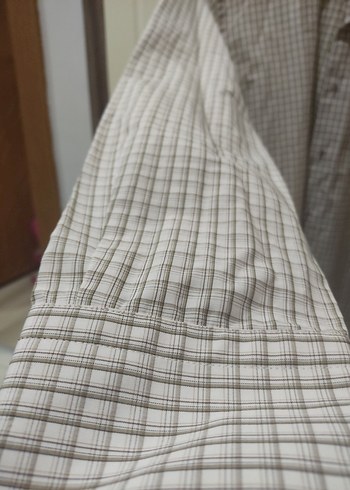 Gri Uzun Kollu Düğmeli Erkek Gömlek - Görsel 2