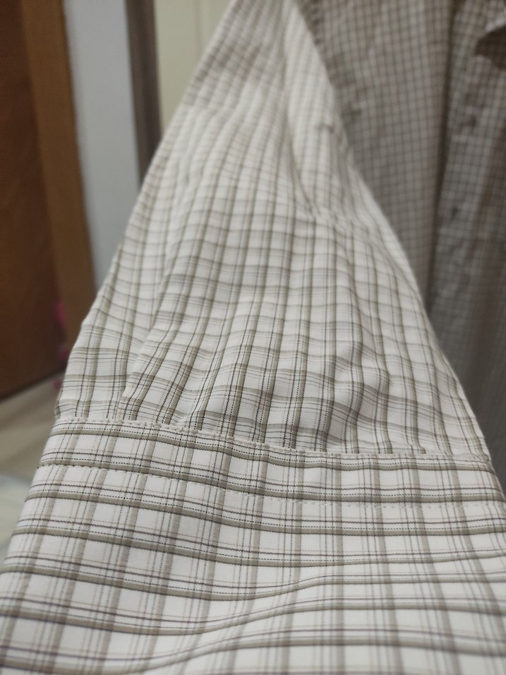 Gri Uzun Kollu Düğmeli Erkek Gömlek - Görsel 2