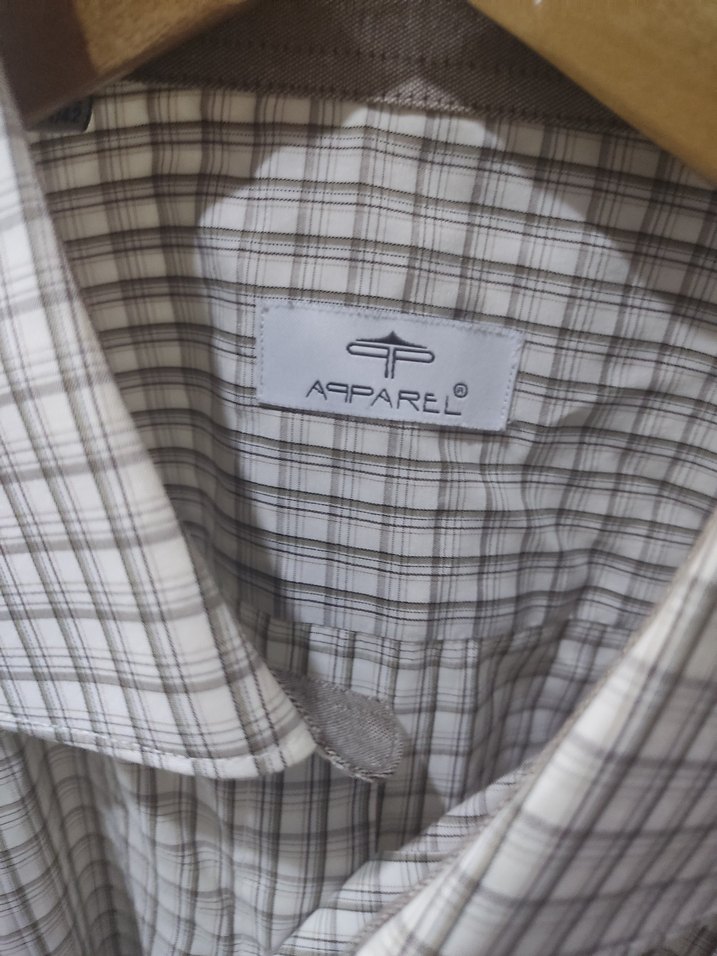 Gri Uzun Kollu Düğmeli Erkek Gömlek - Görsel 3