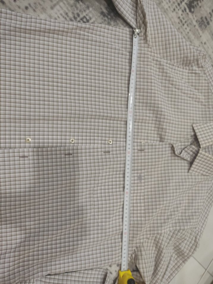 Gri Uzun Kollu Düğmeli Erkek Gömlek - Görsel 5