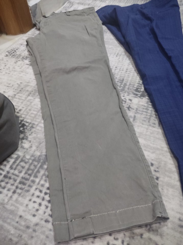 Gri Regular Fit Erkek Pantolon - Görsel 2