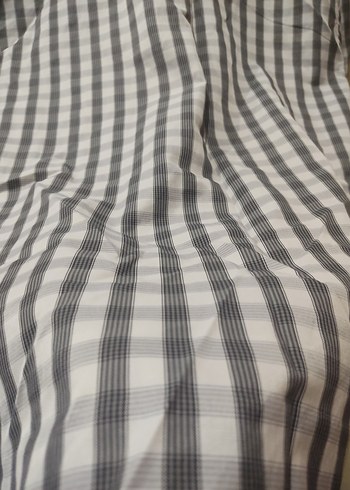 Düğmeli Gri Kısa Kollu Erkek Gömlek - Görsel 10