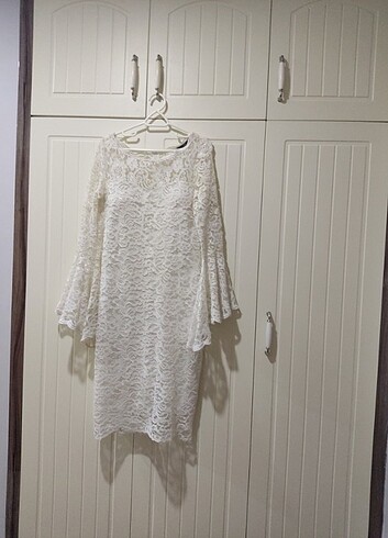 Dantel elbise - Görsel 9