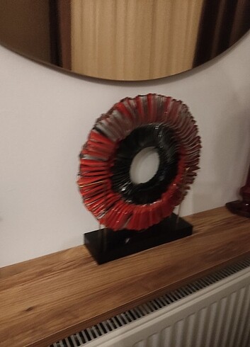 Şamdan cam ve cam disk - Görsel 6