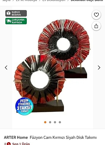 Şamdan cam ve cam disk - Görsel 10