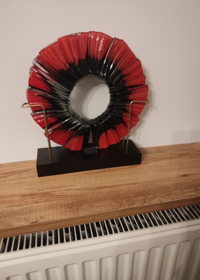 Şamdan cam ve cam disk - Görsel 3