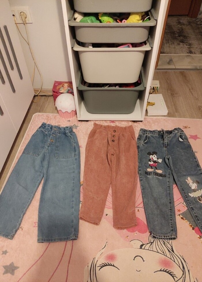 Kız çocuk pantolon - Görsel 3