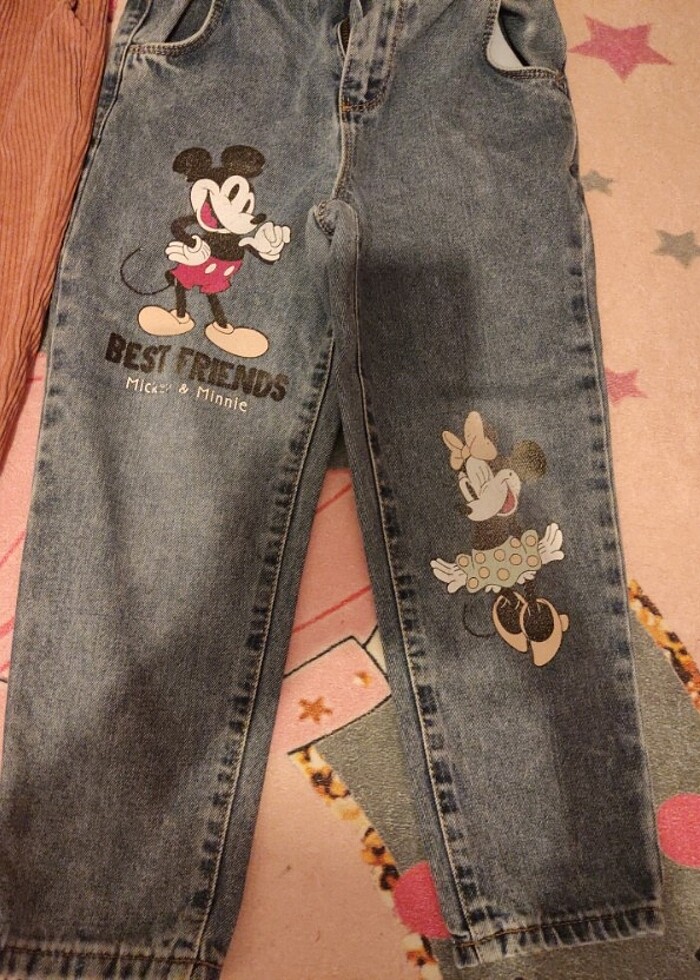 Kız çocuk pantolon - Görsel 4