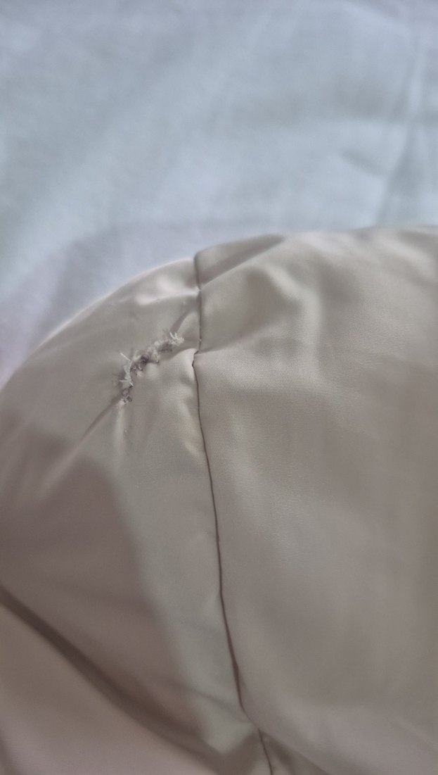 Bej Kürklü çocuk zara Kışlık Mont - Görsel 3