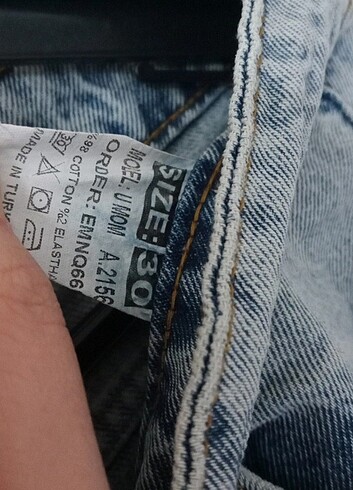 30 Beden mavi Renk Jeans