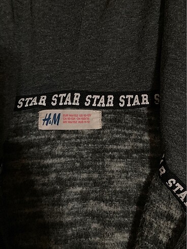 10 Yaş Beden H&M fermuarlı polar#sweatshirt#hırka