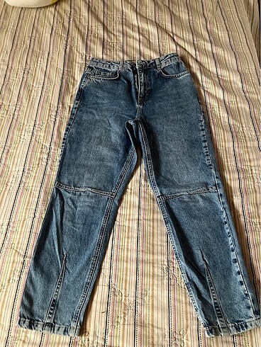 2 adet mom jean pantolon
