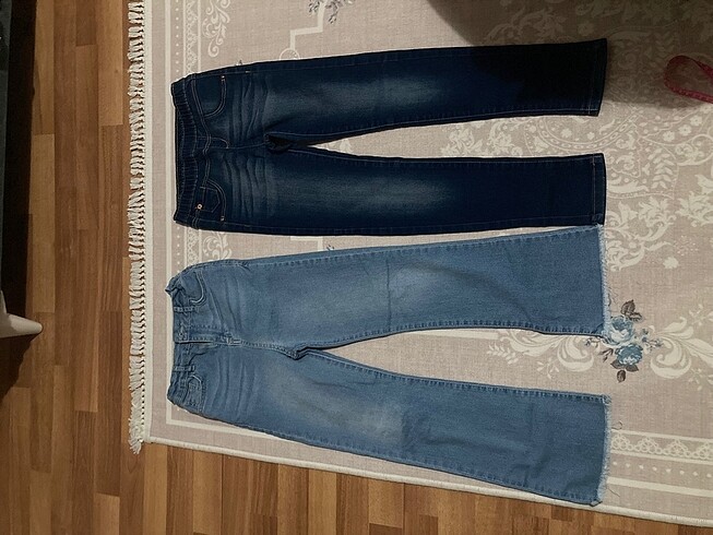 2 adet kız çocuk jean pantolon