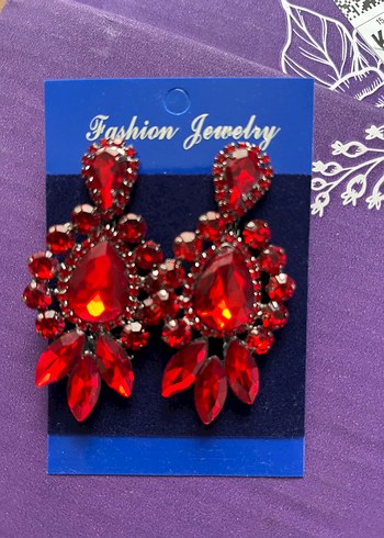Accessorize Renkli Pullu Kadın Taç ve Küpe Seti