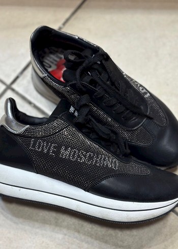 Love Moschino Siyah Platform Kadın Spor Ayakkabı - Görsel 2