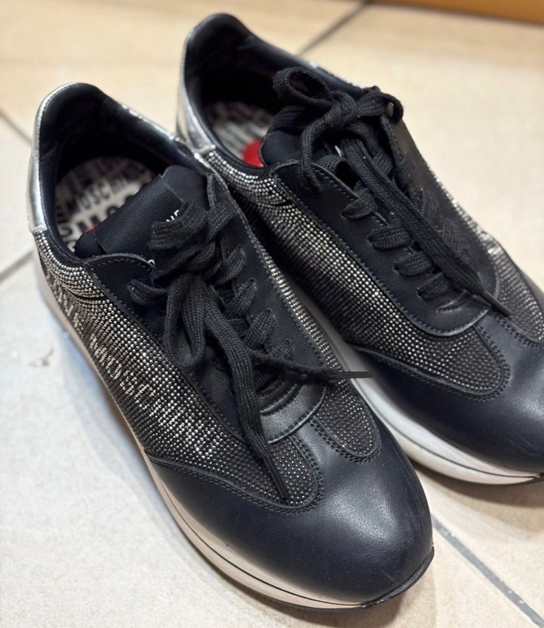 Love Moschino Siyah Platform Kadın Spor Ayakkabı - Görsel 3