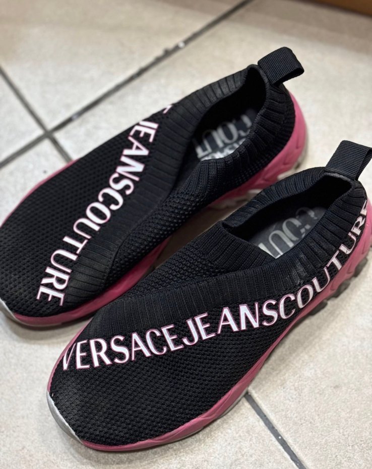 Pembe Versace Kadın Spor Ayakkabı - Görsel 2