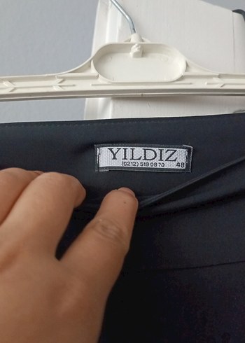 48 Beden Siyah Uzun Salaş Kadın Etek