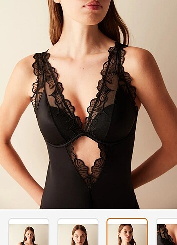 xs Beden siyah Renk Penti bodysuit