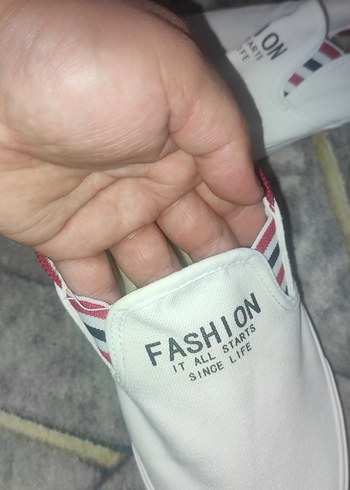 On Fashion Beyaz Elastik Kadın Sneakers Stiletto Topuklu