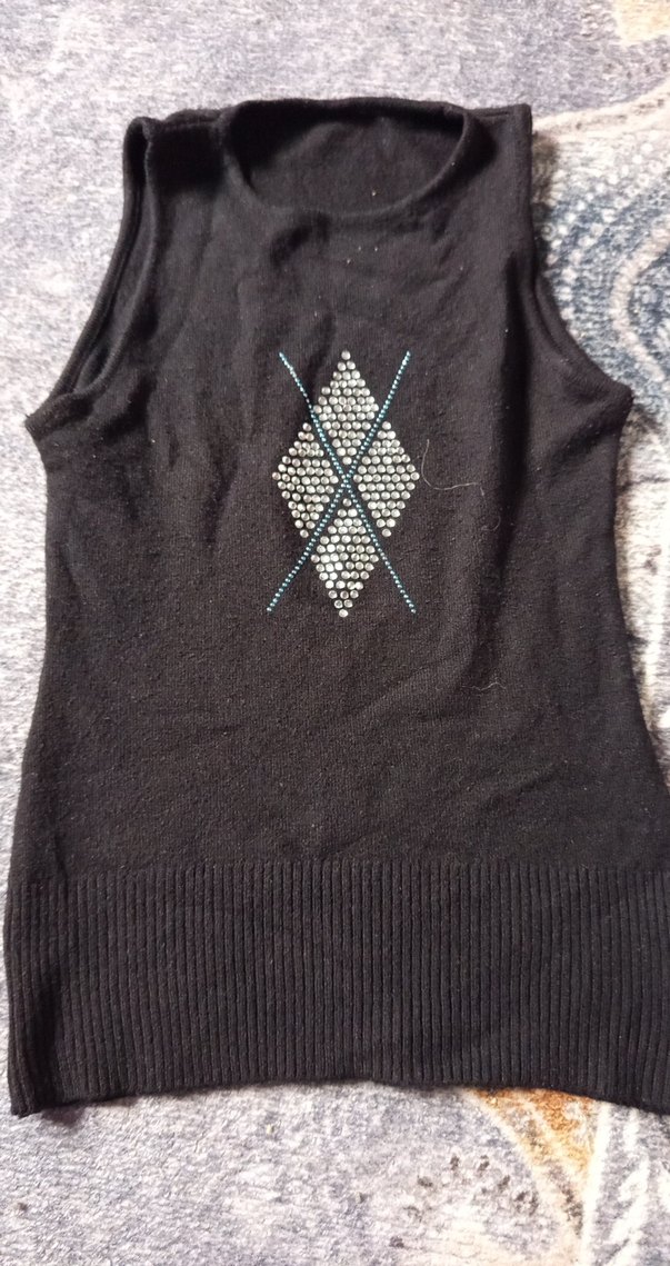 Kız Çocuk Mor Straplez Baskılı Pop Tişört - Görsel 3