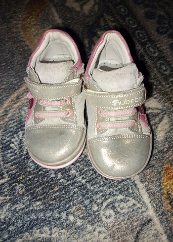 Kız Çocuk İlk Adım Ayakkabısı Pembe Gri - Görsel 2