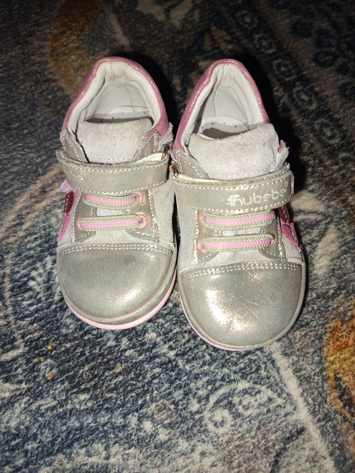 Kız Çocuk İlk Adım Ayakkabısı Pembe Gri - Görsel 2