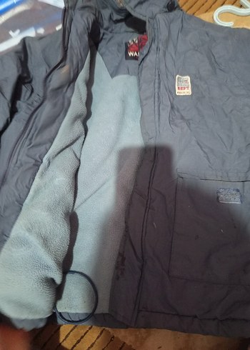 Fermuarlı Gri Erkek Streetwear Mont - Görsel 2