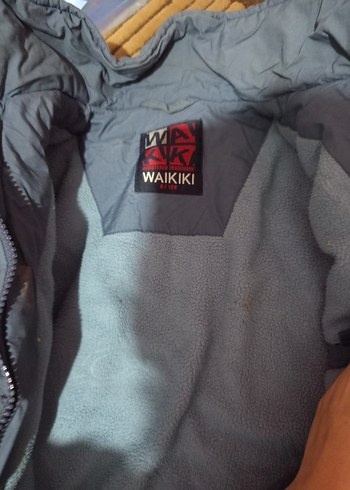 Fermuarlı Gri Erkek Streetwear Mont - Görsel 3