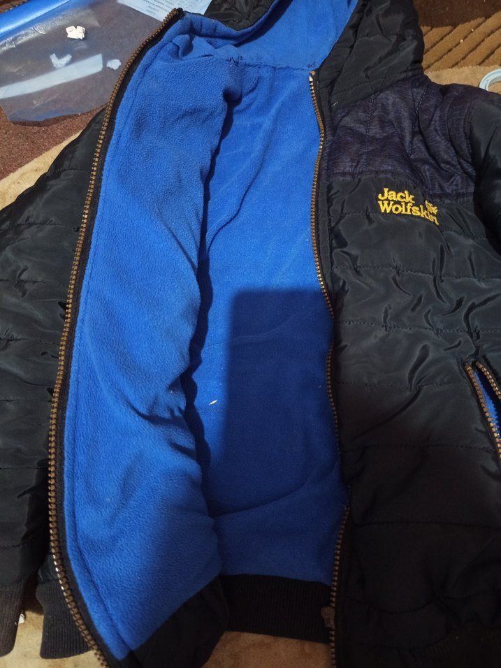 Siyah Kapüşonlu Fermuarlı Erkek Çocuk Ceketi - Görsel 2