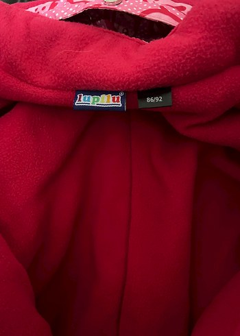 Renkli Baskılı Bebek Kız Tulumu mont - Görsel 5