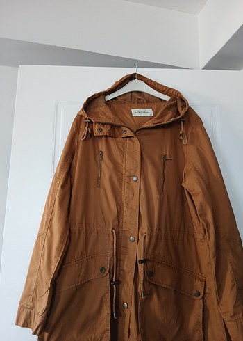 Bej Midi Kadın Süet Düğmeli Ceket - Görsel 5