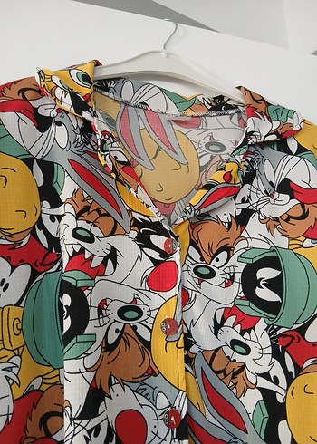bugs bunny gömlek - Görsel 4