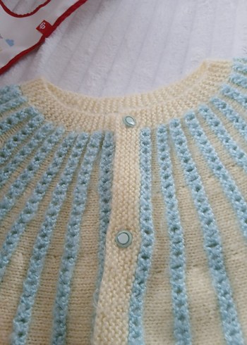 örme yelek Johnson's Bebek Şampuanı önlük - Görsel 2