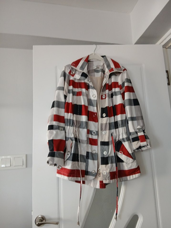 Düğmeli Midi Kadın Ceket - Görsel 5