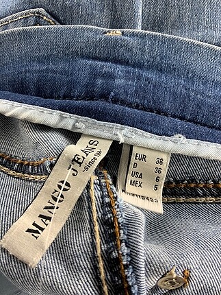 38 Beden Mango Jean / Kot %70 İndirimli.